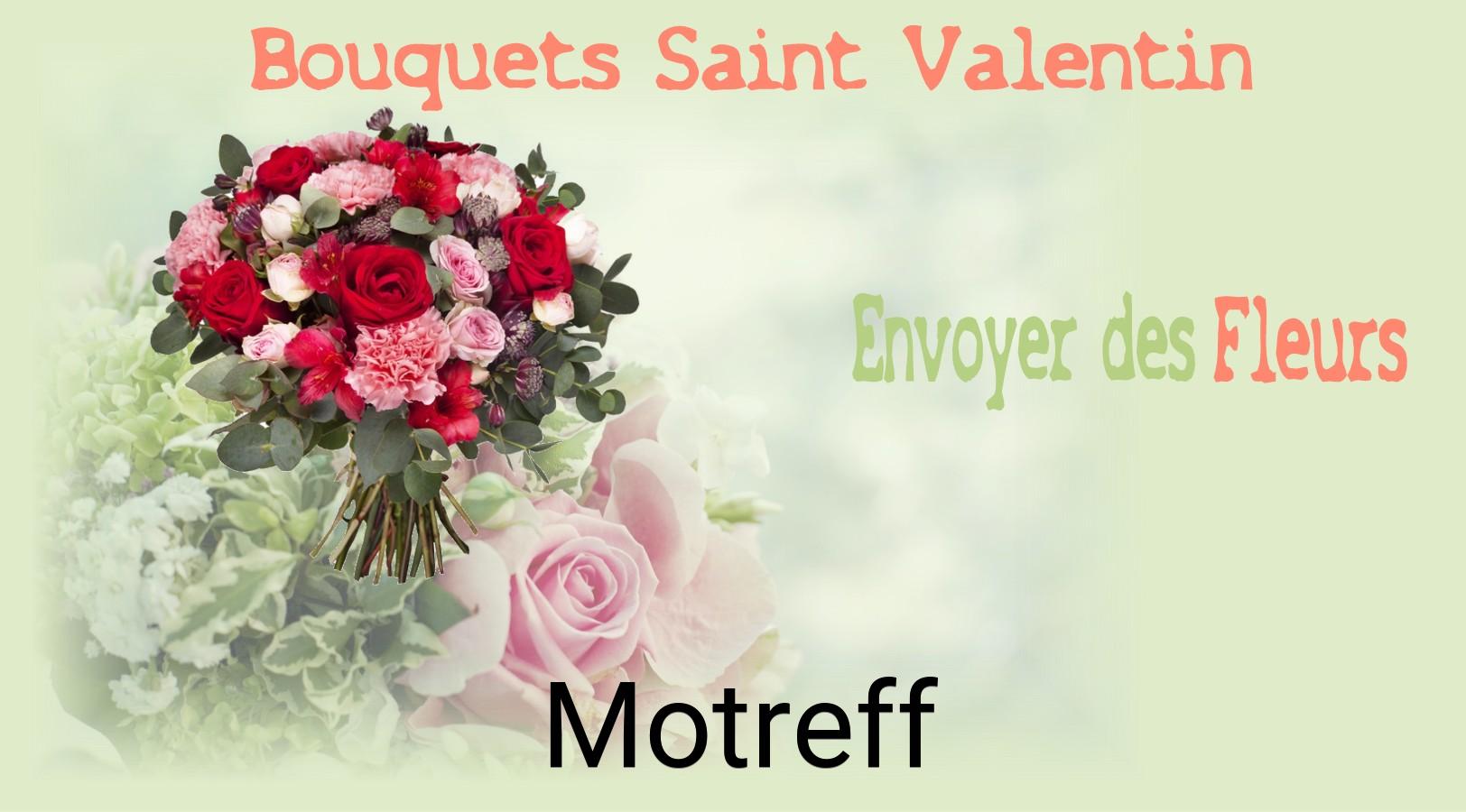 Roses de Saint-Valentin livrées à Motreff